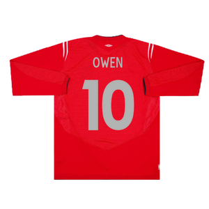 England 2004-2006 Away Shirt (L) (Excellent) (Owen 10)_1