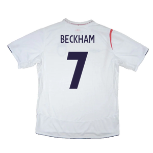 England 2005-07 Home Shirt (L) (Fair) (BECKHAM 7)_1