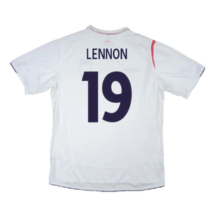 England 2005-07 Home Shirt (L) (Fair) (LENNON 19)_1