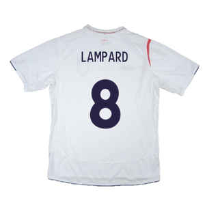 England 2005-07 Home Shirt (L) (Very Good) (LAMPARD 8)_2