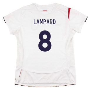 England 2005-07 Home Shirt (Womens 12) (Good) (LAMPARD 8)_2