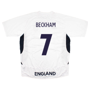 England 2005-07 Umbro Training Shirt (L) (Mint) (BECKHAM 7)_2