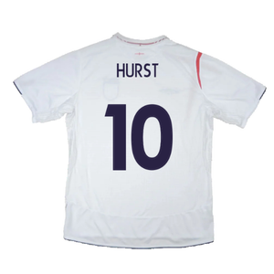 England 2005-2007 Home Shirt (XL) (Excellent) (HURST 10)_1