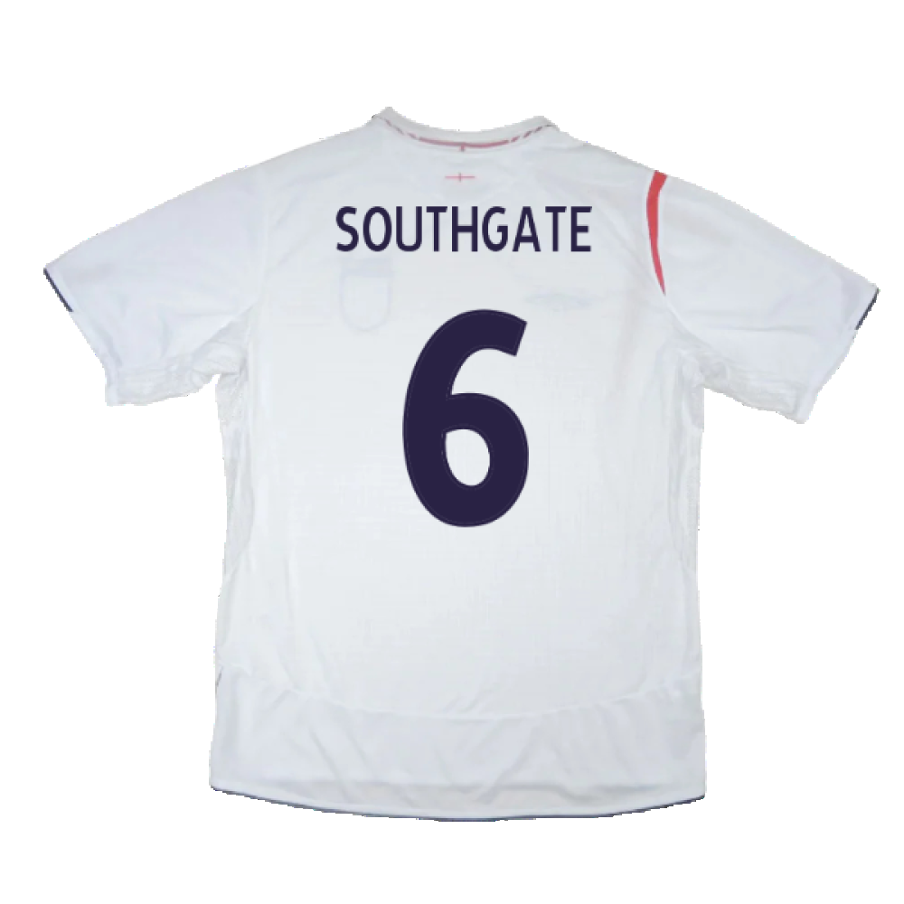 England 2005-2007 Home Shirt (Excellent) (XXL) (Excellent) (SOUTHGATE 6)_1
