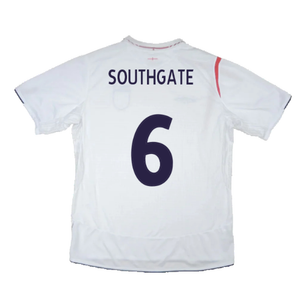 England 2005-2007 Home Shirt (XL) (Excellent) (SOUTHGATE 6)_1