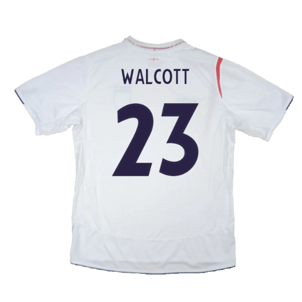England 2005-07 Home Shirt (XL) (Excellent) (WALCOTT 23)_1