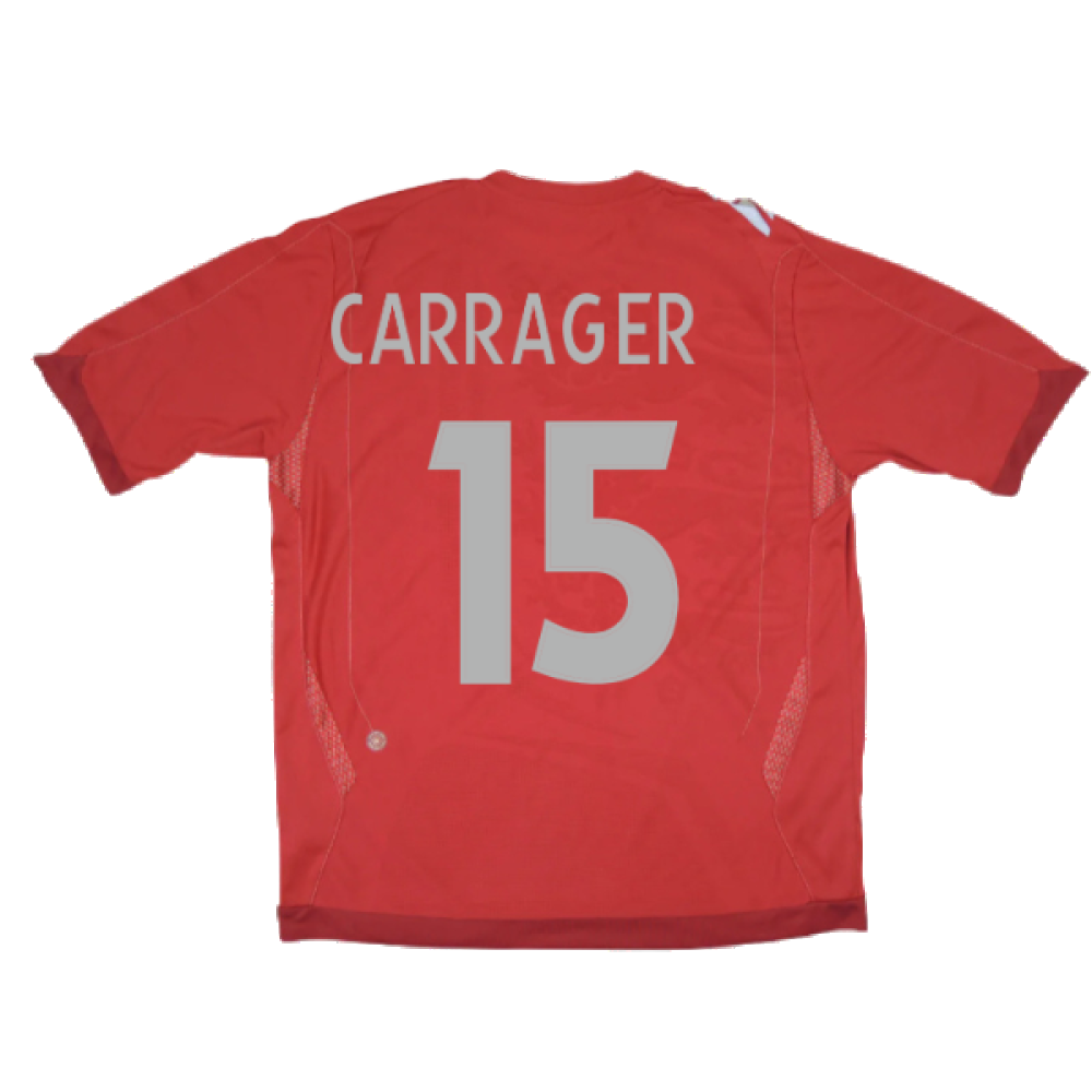 England 2006-08 Away Shirt (XL) (Very Good) (CARRAGHER 15)_1
