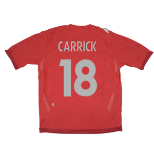 England 2006-08 Away Shirt (XL) (CARRICK 18) (Good)_1