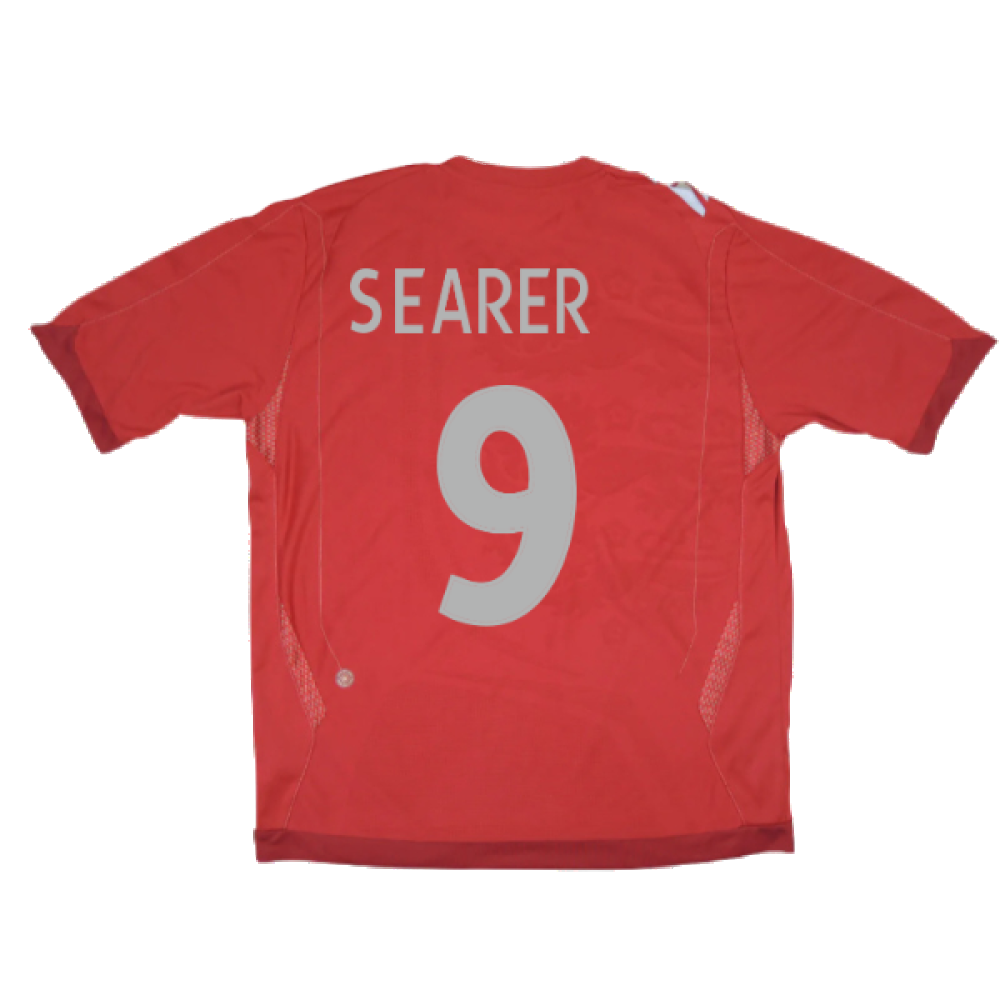 England 2006-08 Away Shirt (M) (Excellent) (SHEARER 9)_1