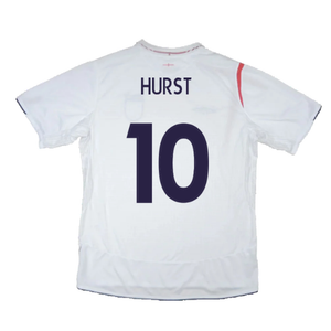 England 2006-08 Home Shirt (XL) (Excellent) (HURST 10)_1