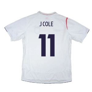 England 2006-08 Home Shirt (XL) (Excellent) (J COLE 11)_1