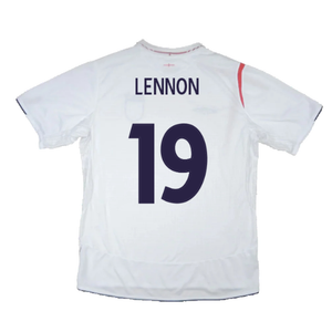 England 2006-08 Home Shirt (XL) (Excellent) (LENNON 19)_1