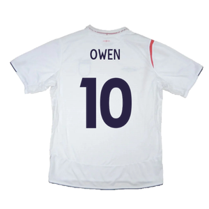 England 2006-08 Home Shirt (XL) (Excellent) (OWEN 10)_1