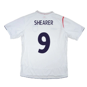 England 2006-08 Home Shirt (XL) (Excellent) (SHEARER 9)_1