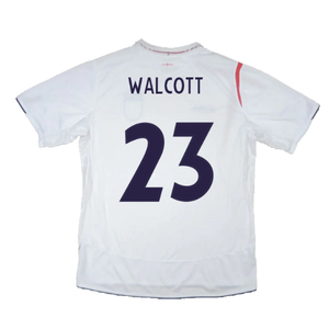 England 2006-08 Home Shirt (XL) (Excellent) (WALCOTT 23)_1