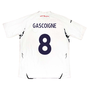 England 2007-09 Home Shirt (2XL) (Excellent) (GASCOIGNE 8)_2