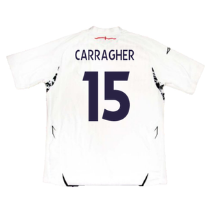 England 2007-09 Home Shirt (Excellent) (CARRAGHER 15)_1