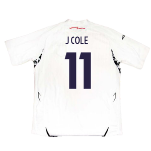 England 2007-09 Home Shirt (S) (Very Good) (J COLE 11)_1