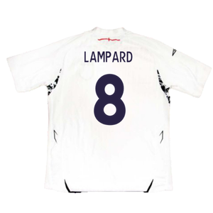 England 2007-09 Home Shirt (Excellent) (LAMPARD 8)_1