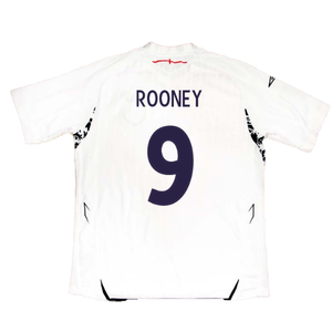 England 2007-09 Home Shirt (M) (Fair) (ROONEY 9)_2