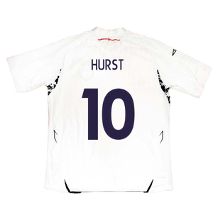 England 2007-2009 Home Shirt (XL) (HURST 10) (Good)_1