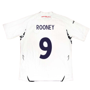 England 2007-2009 Home Shirt (XL) (ROONEY 9) (Fair)_1