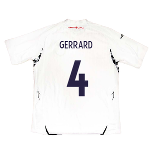 England 2007-2009 Home Shirt (S) (Very Good) (GERRARD 4)_2