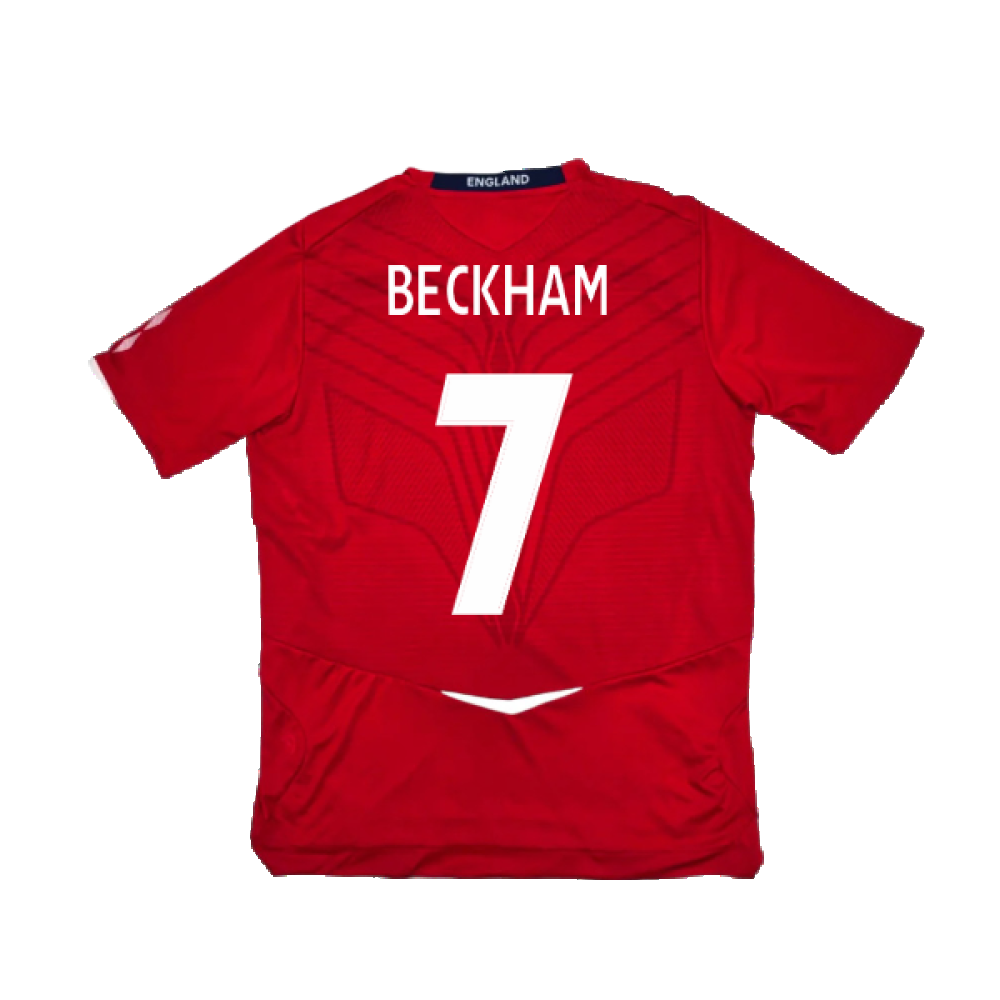 England 2008-10 Away Shirt (XL) (Excellent) (BECKHAM 7)_1