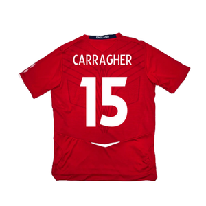 England 2008-10 Away Shirt (Excellent) (CARRAGHER 15)_1