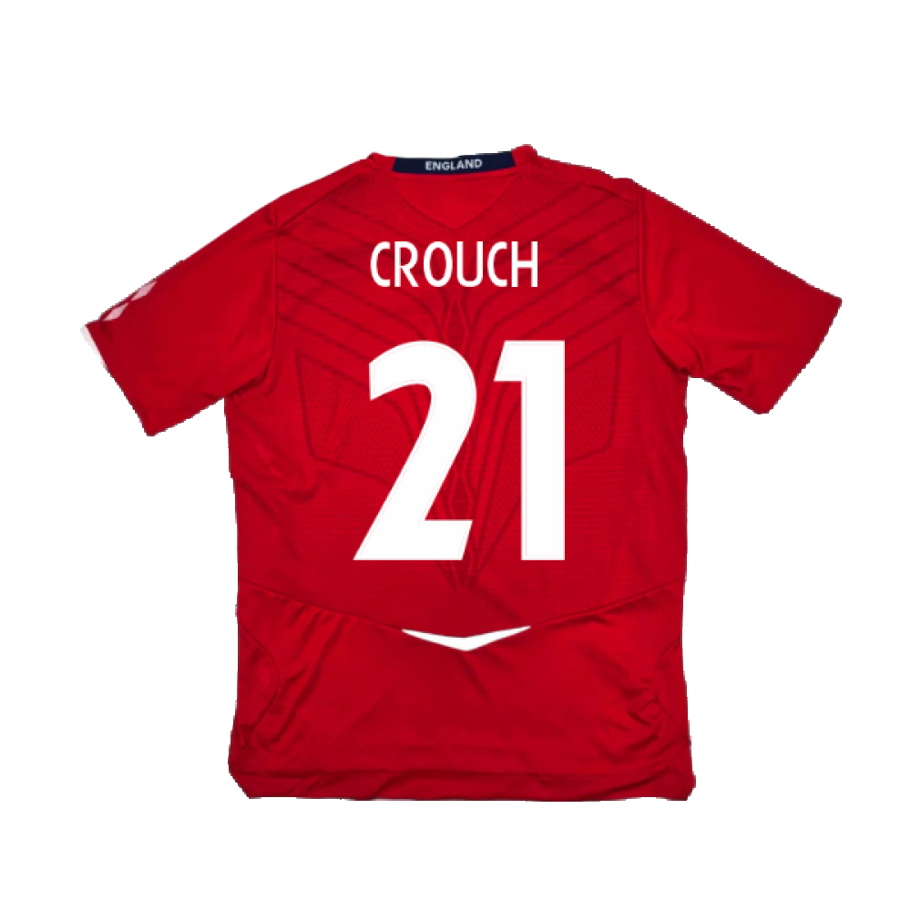 England 2008-10 Away Shirt (L) (Excellent) (CROUCH 21)_1