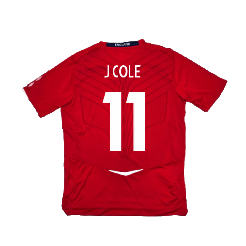 England 2008-10 Away Shirt (S) (Excellent) (J COLE 11)_1
