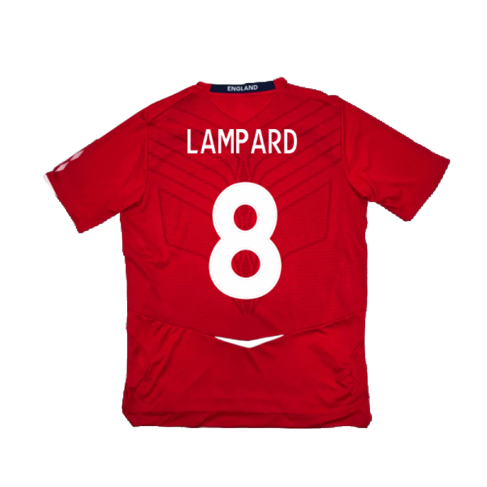 England 2008-10 Away Shirt (S) (Excellent) (LAMPARD 8)_1