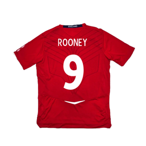 England 2008-10 Away Shirt (L) (Very Good) (ROONEY 9)_1