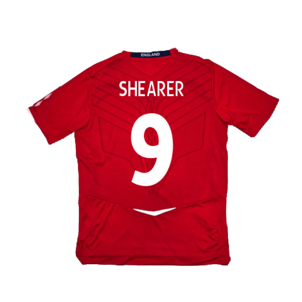 England 2008-09 Away Shirt (XL) (Excellent) (SHEARER 9)_1
