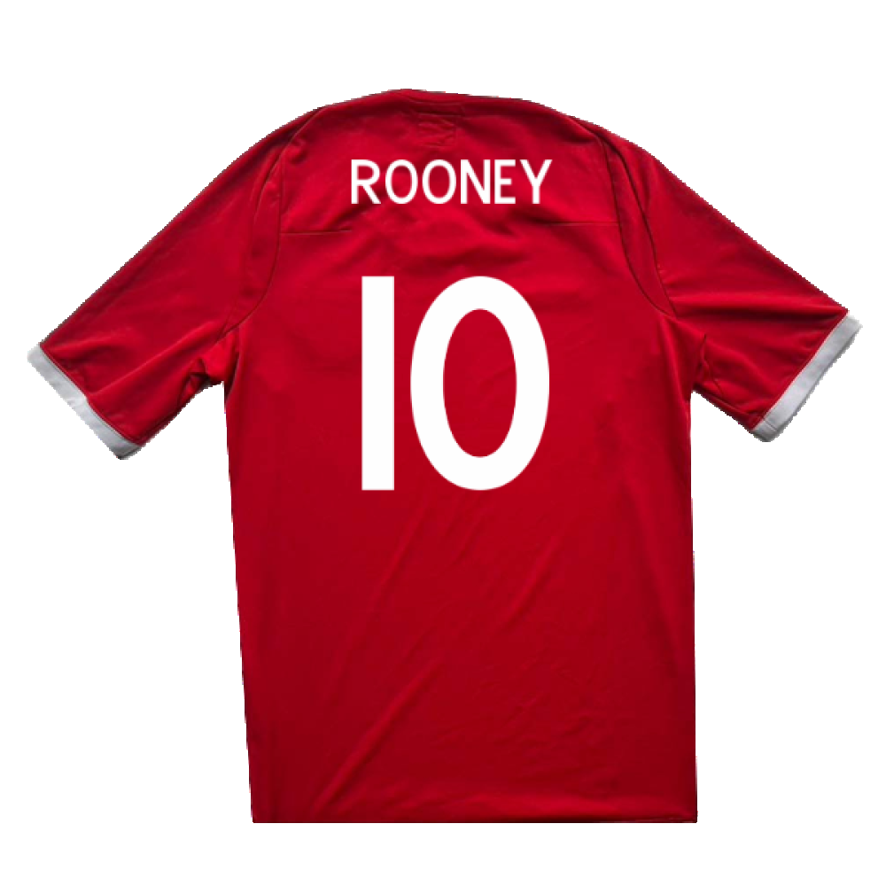 England 2009-10 Away Shirt (Excellent) (ROONEY 10)_1