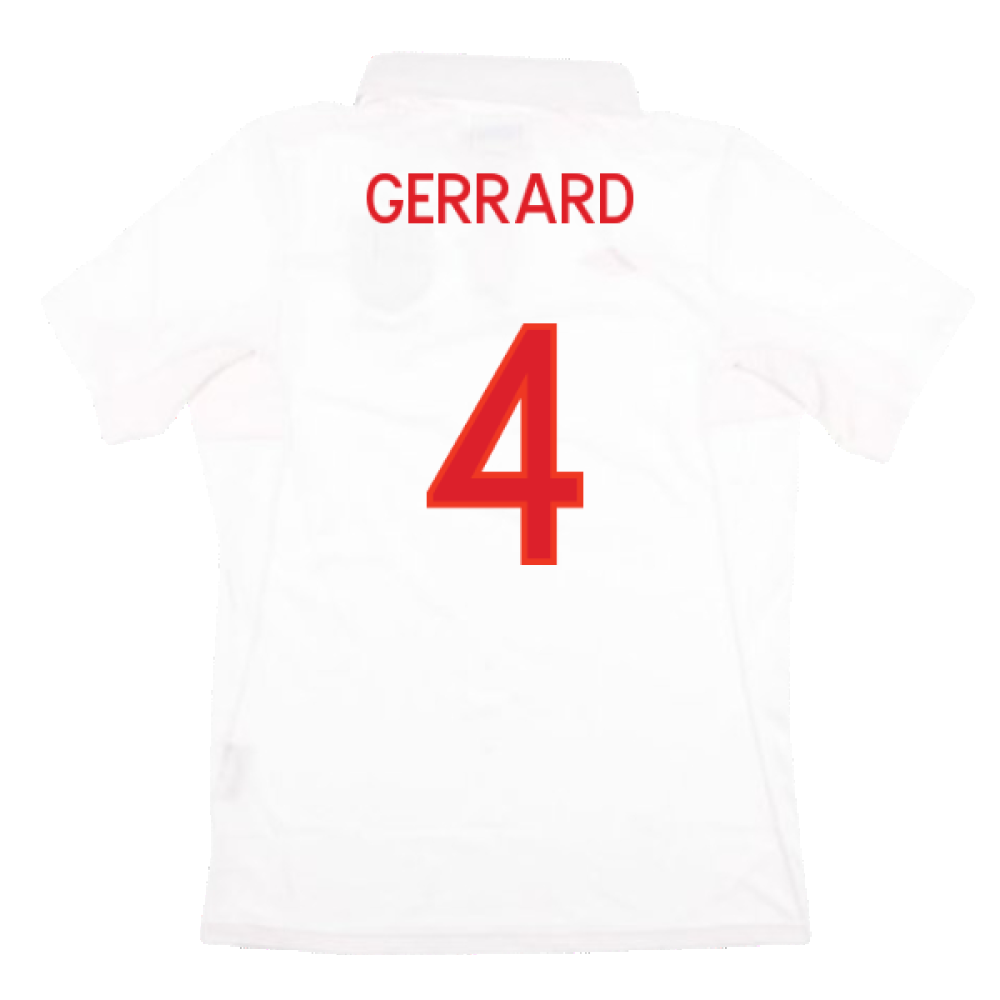 England 2009-10 Home (L) (Excellent) (GERRARD 4)_1