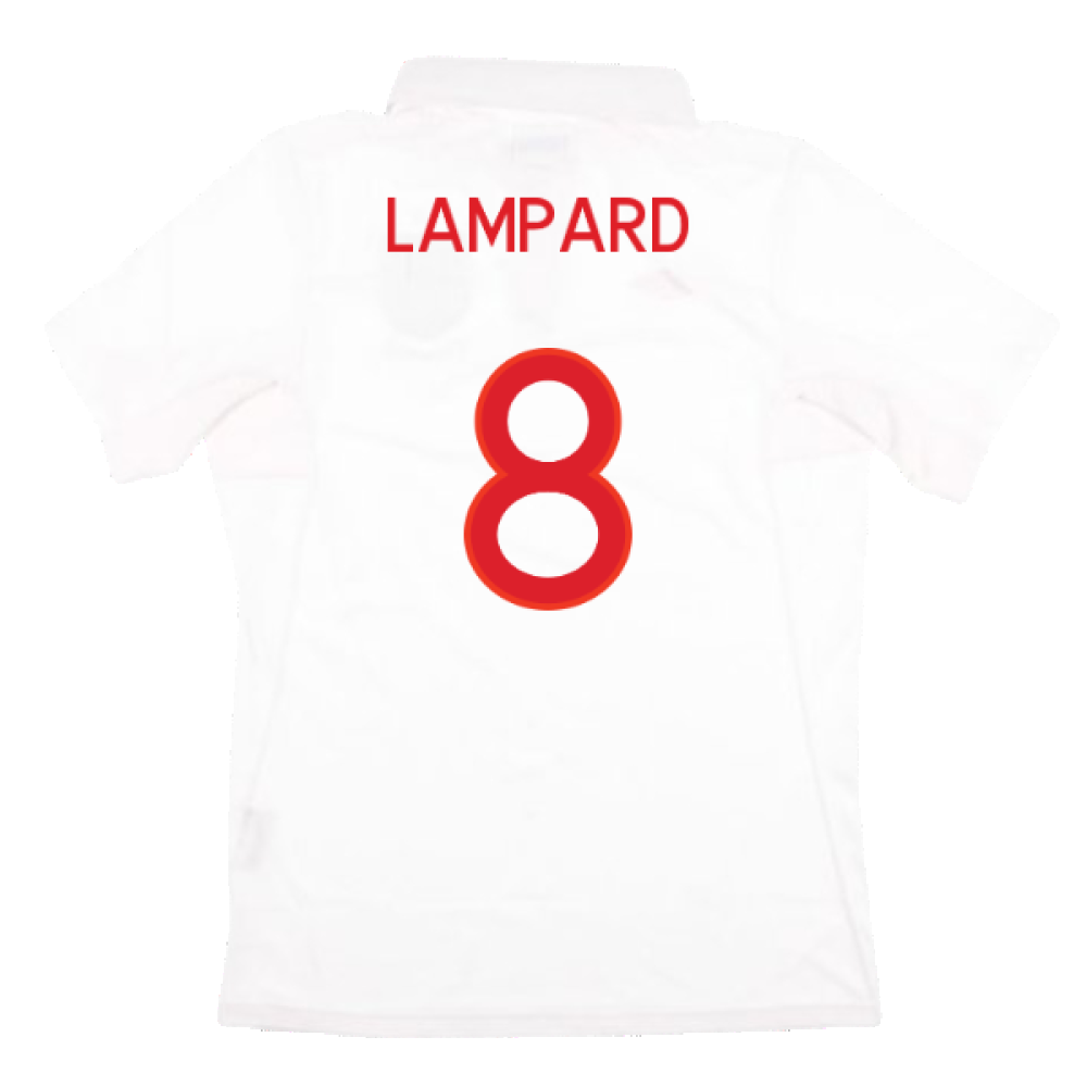England 2009-10 Home Shirt (With South Africa Badge Detail) (L) (Very Good) (Lampard 8)_1