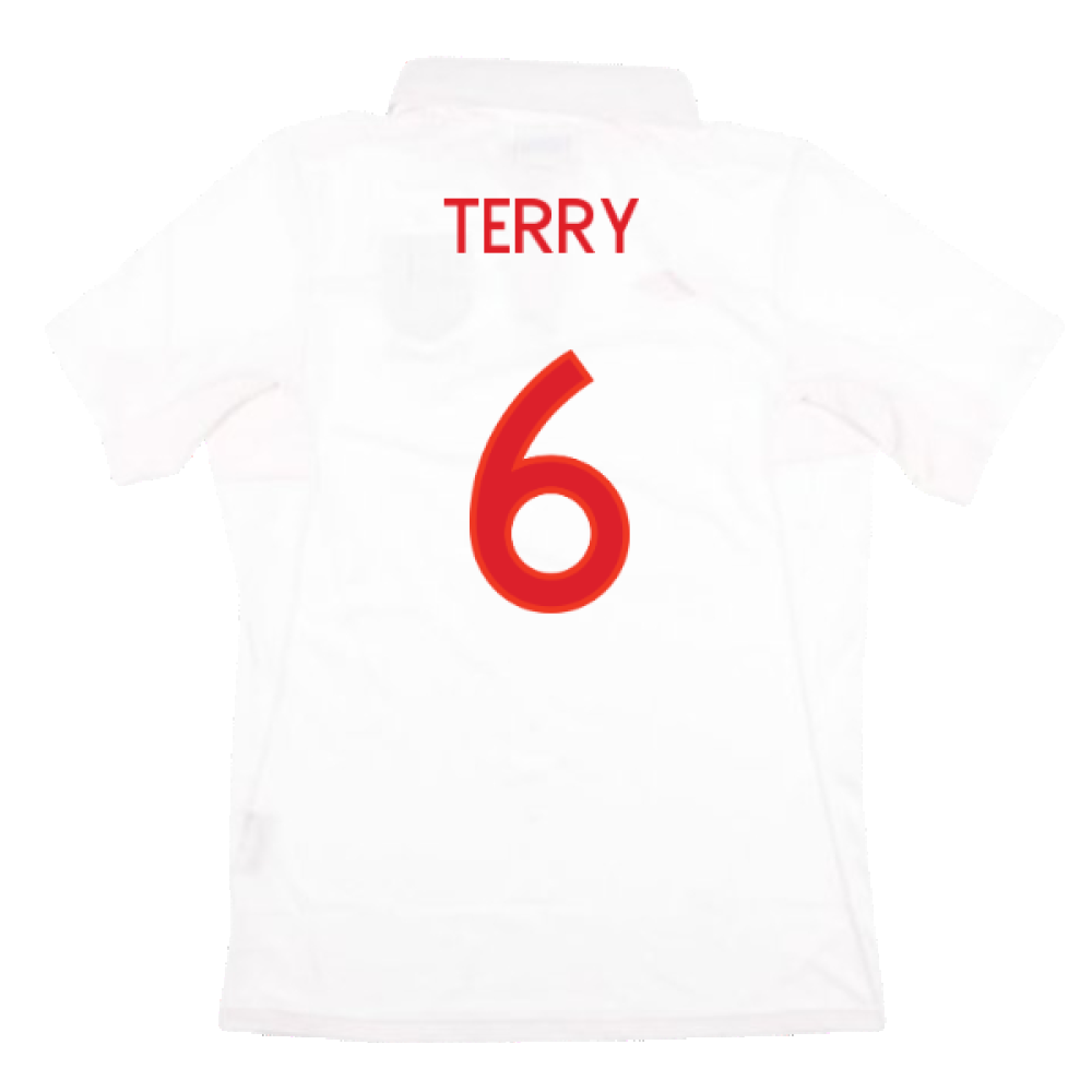 England 2009-10 Home Shirt (With South Africa Badge Detail) (Medium Boy) (Very Good) (TERRY 6)_1