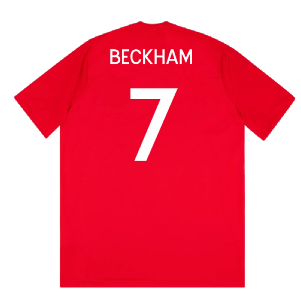England 2010-11 Away Shirt (XL Boys) (Very Good) (BECKHAM 7)_1
