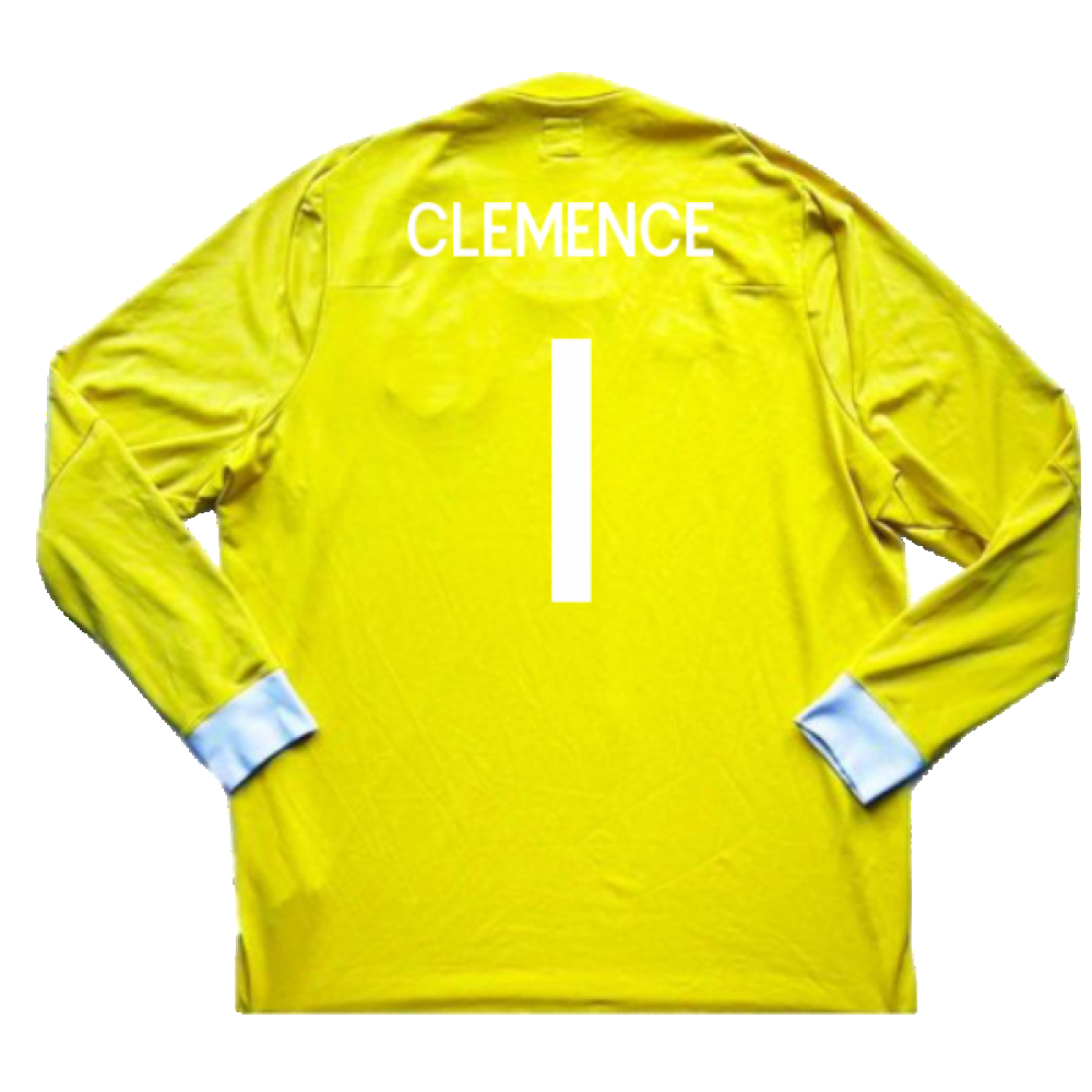 England 2010-11 Goalkeeper Home Shirt (M) #1 (Excellent) (CLEMENCE 1)_1