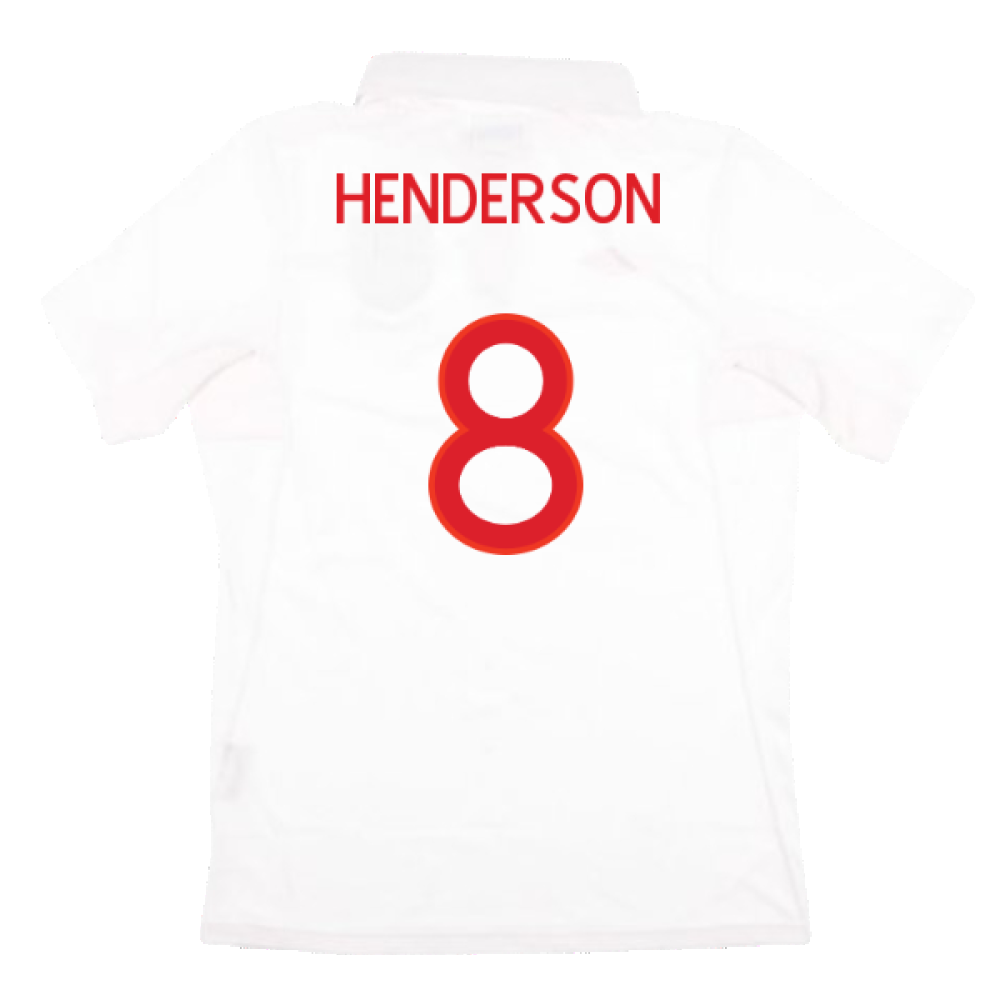 England 2010-12 Home Shirt (L) (Fair) (HENDERSON 8)_1