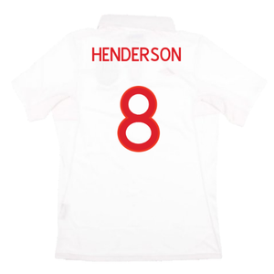 England 2010-12 Home Shirt (XL) (Very Good) (HENDERSON 8)_1