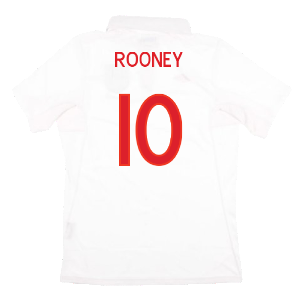 England 2010-11 Home Shirt (XL) (Good) (ROONEY 10)_1