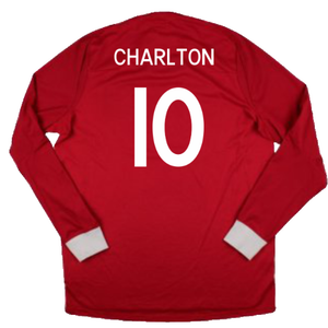 England 2010-2011 Away L/S Shirt (L) (Excellent) (Charlton 10)_1