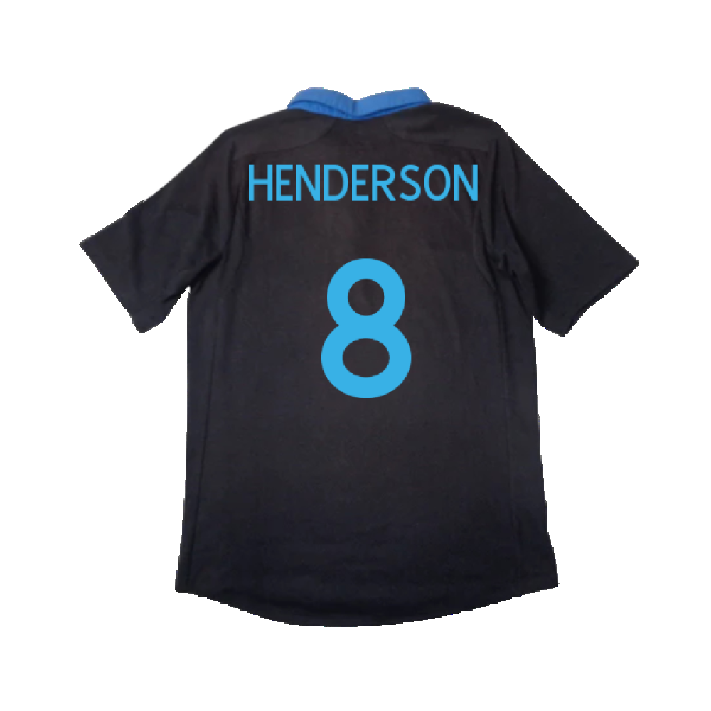 England 2011-12 Away Shirt (XL Boys) (Excellent) (Henderson 8)_1