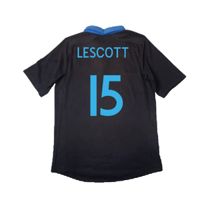 England 2011-12 Away Shirt (XL) (Excellent) (Lescott 15)_1