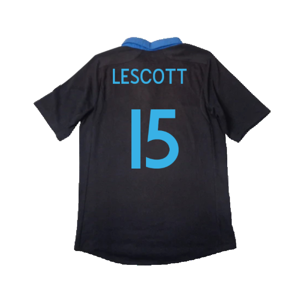 England 2011-12 Away Shirt (L) (Fair) (Lescott 15)_1