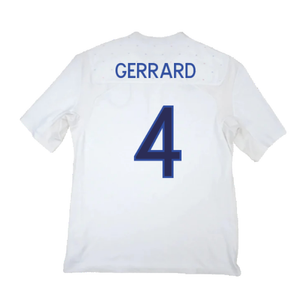 England 2011-12 Home Shirt (XL) (Fair) (GERRARD 4)_1