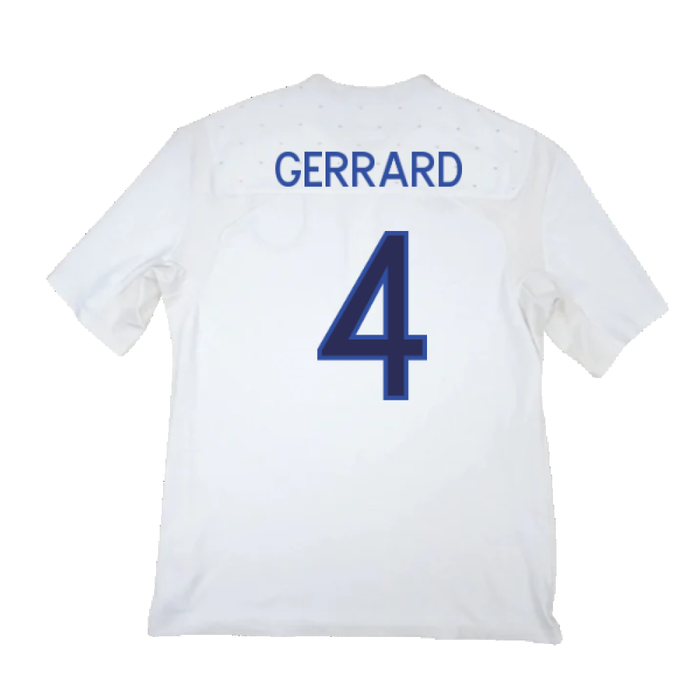 England 2009-10 Home Shirt (3XL) (Good) (Gerrard 4)