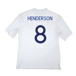 England 2009-10 Home Shirt (2XL) (Good) (Henderson 8)_1